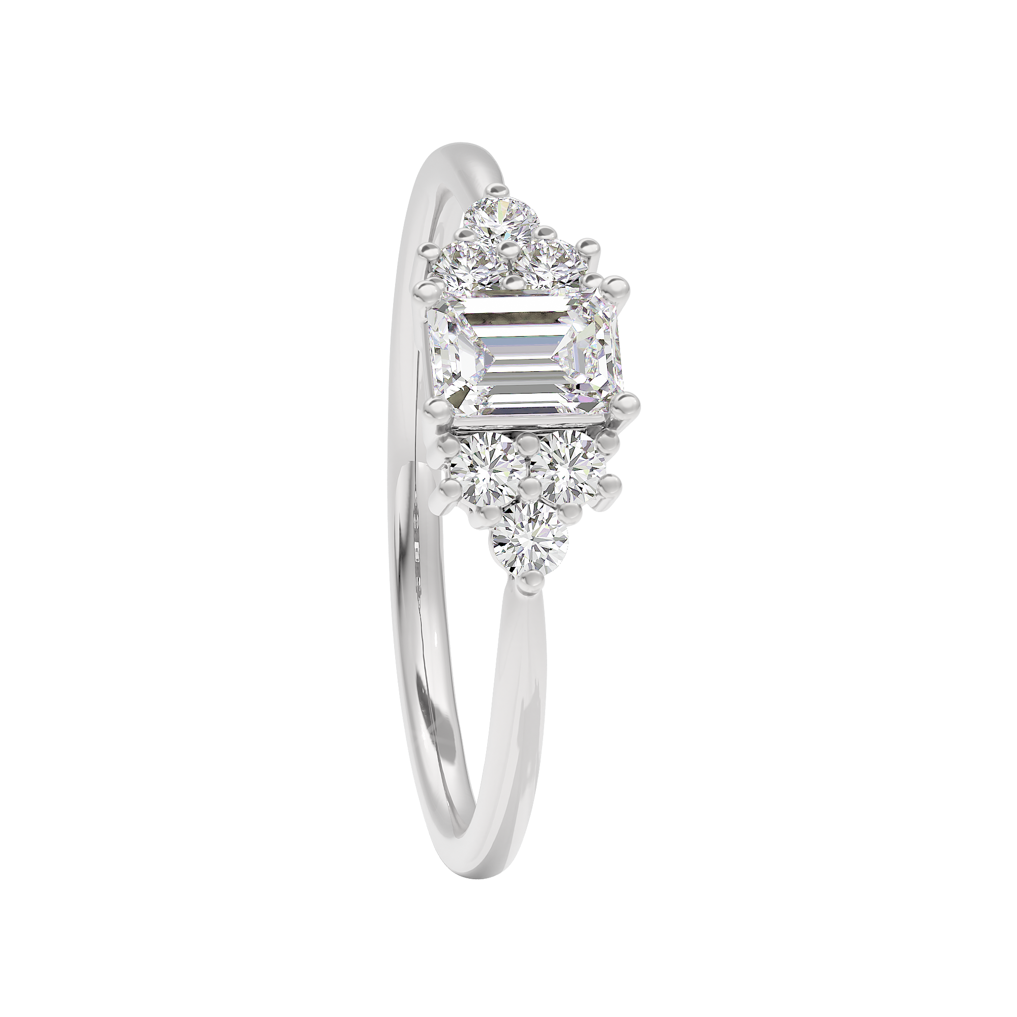 Fleur de Luxe Diamond Ring