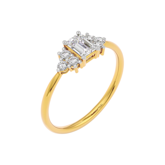 Fleur de Luxe Diamond Ring