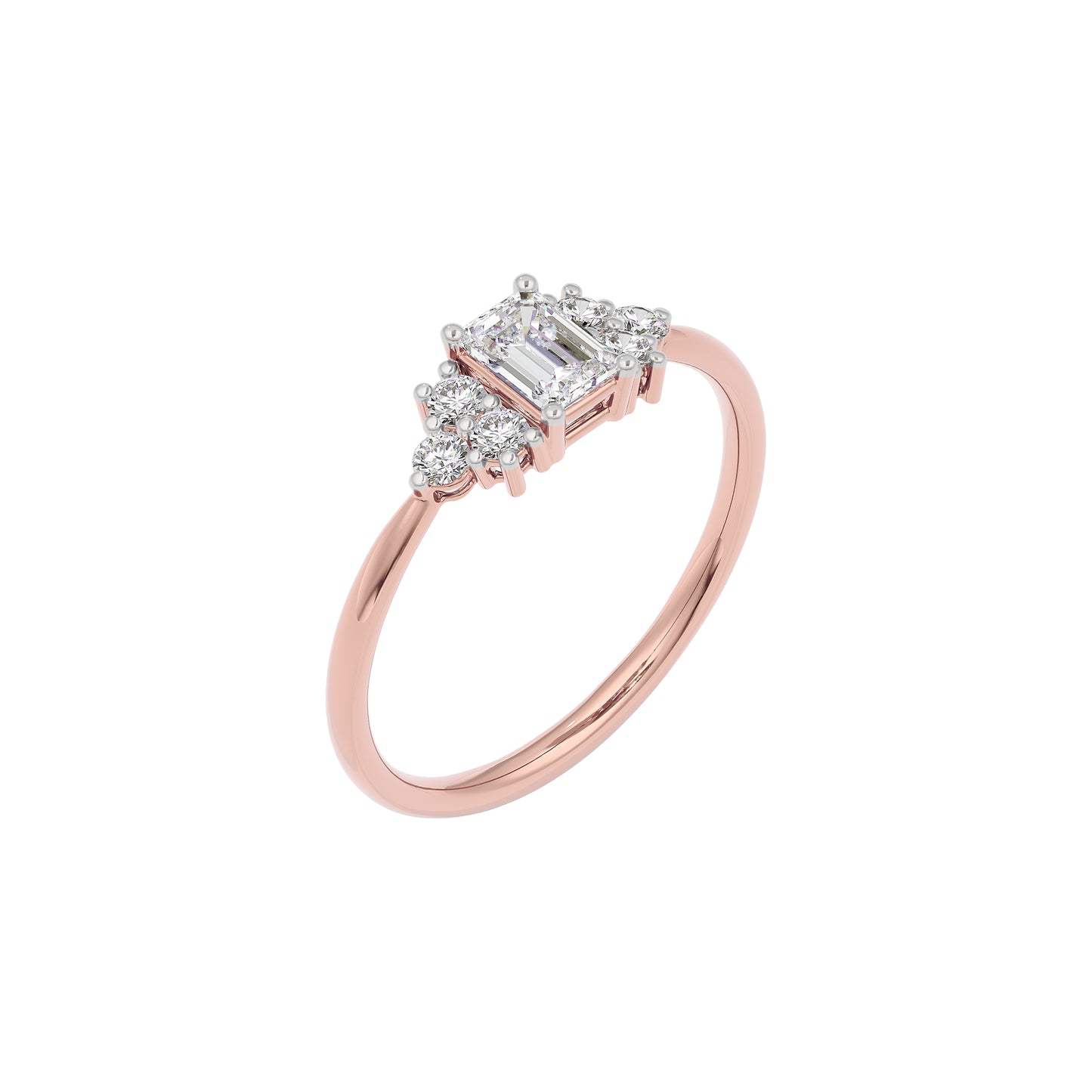 Fleur de Luxe Diamond Ring