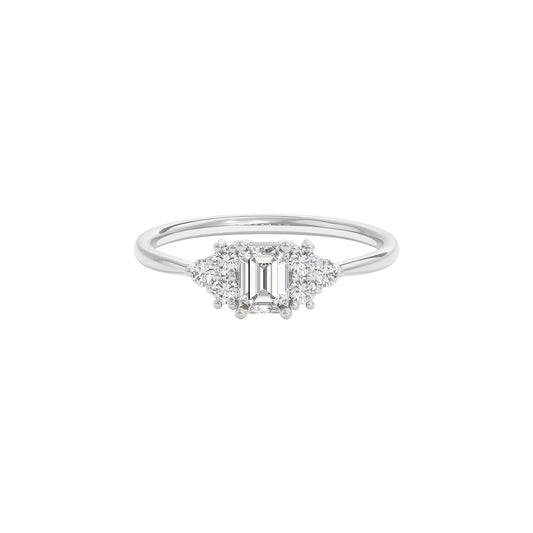 Fleur de Luxe Diamond Ring