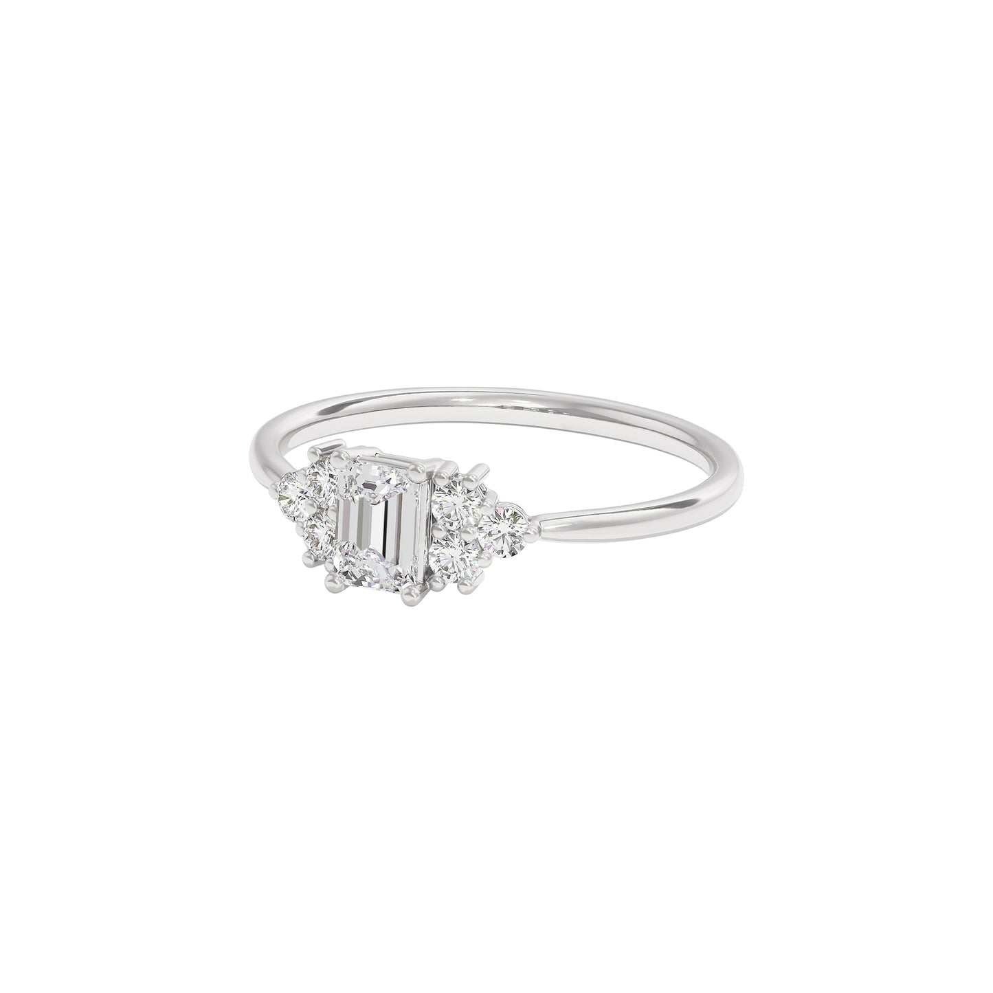 Fleur de Luxe Diamond Ring