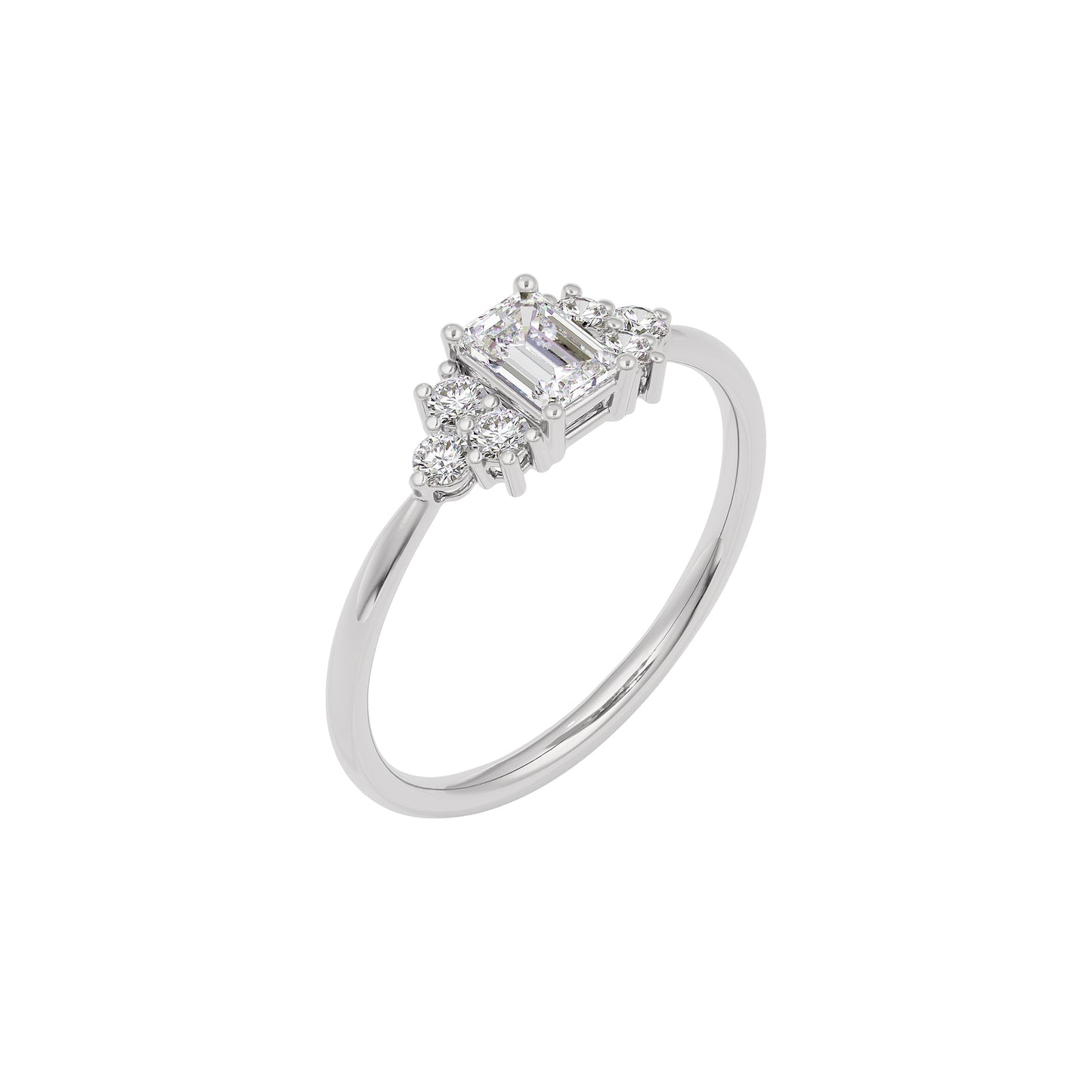 Fleur de Luxe Diamond Ring