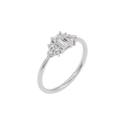 Fleur de Luxe Diamond Ring