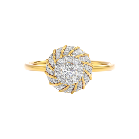 Moonlit Bliss Diamond Ring