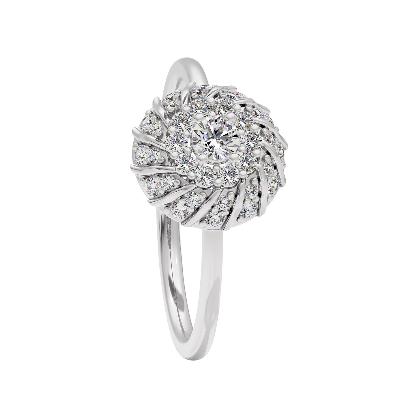 Moonlit Bliss Diamond Ring