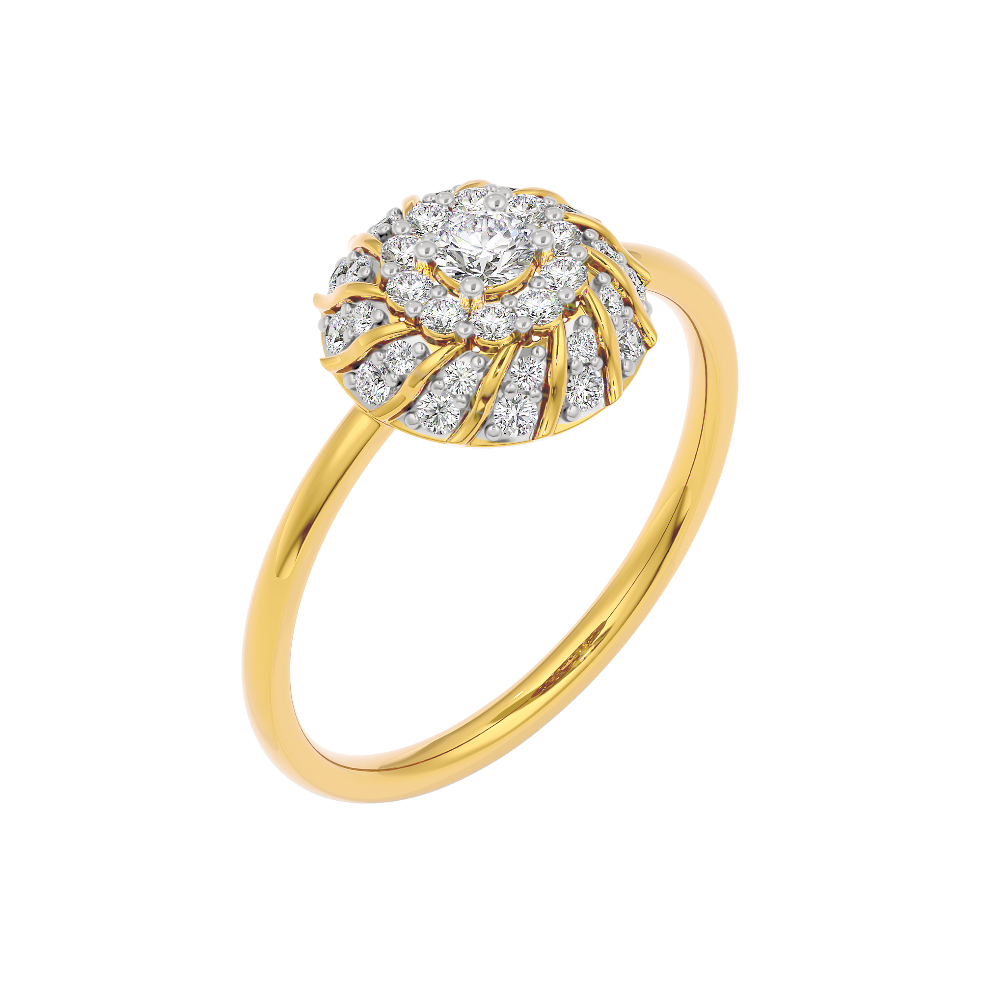 Moonlit Bliss Diamond Ring