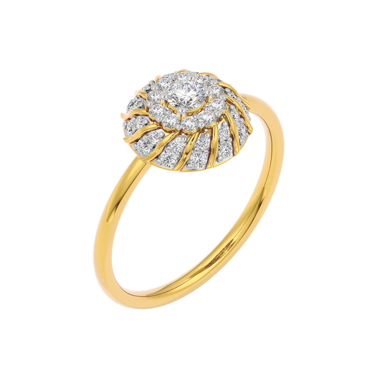 Moonlit Bliss Diamond Ring