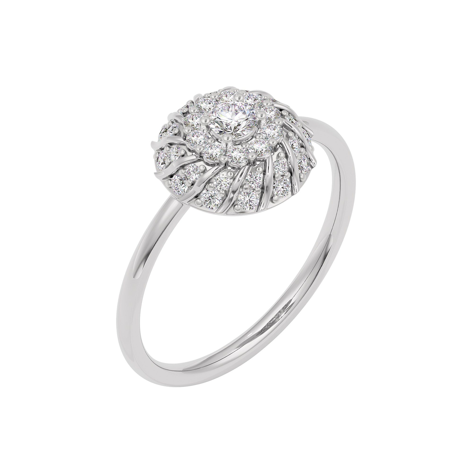 Moonlit Bliss Diamond Ring