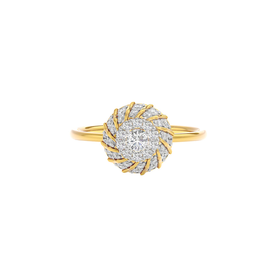 Moonlit Bliss Diamond Ring