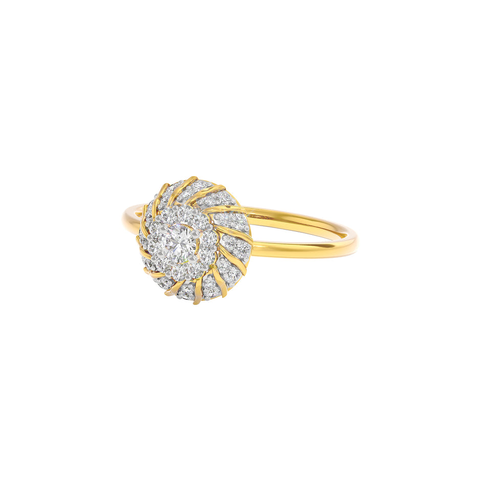 Moonlit Bliss Diamond Ring