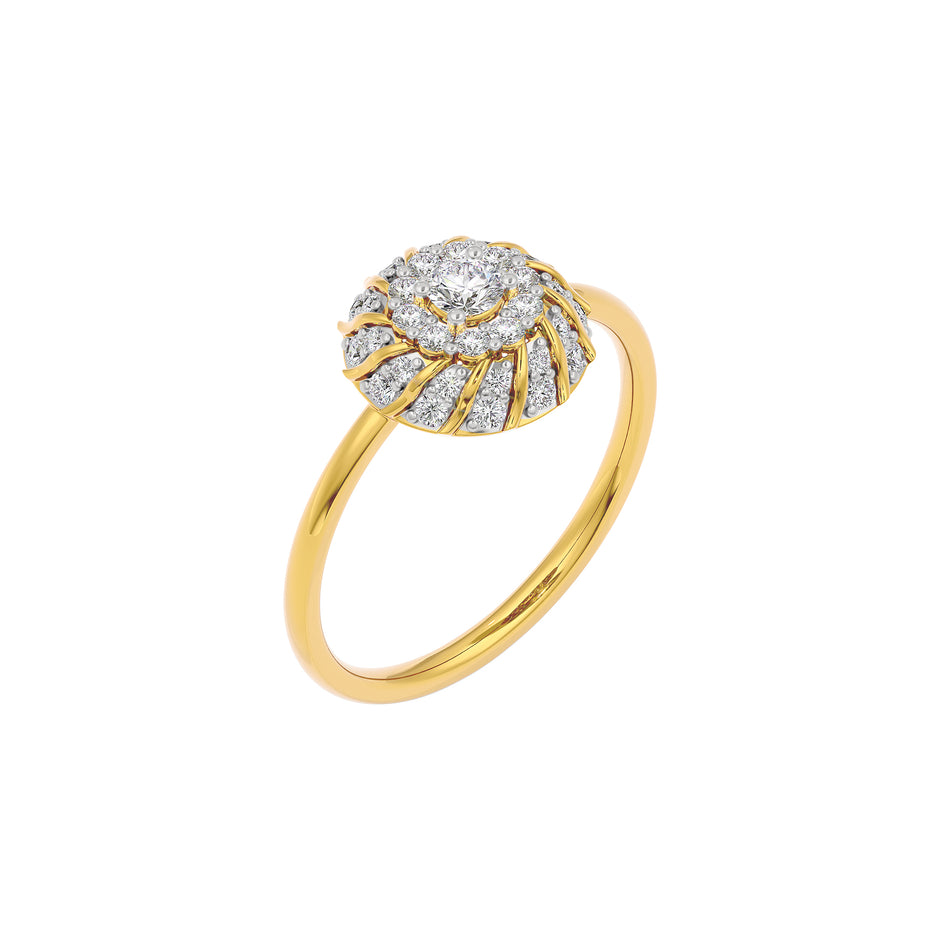 Moonlit Bliss Diamond Ring