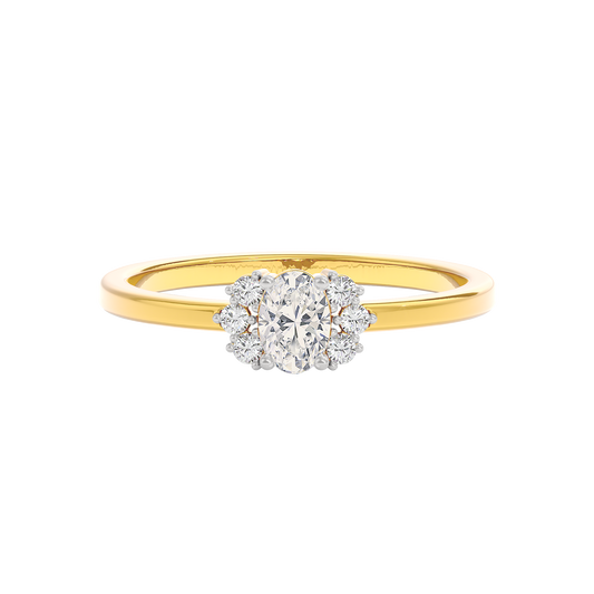 Rose Whisper Diamond Ring