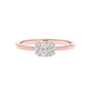 Rose Whisper Diamond Ring