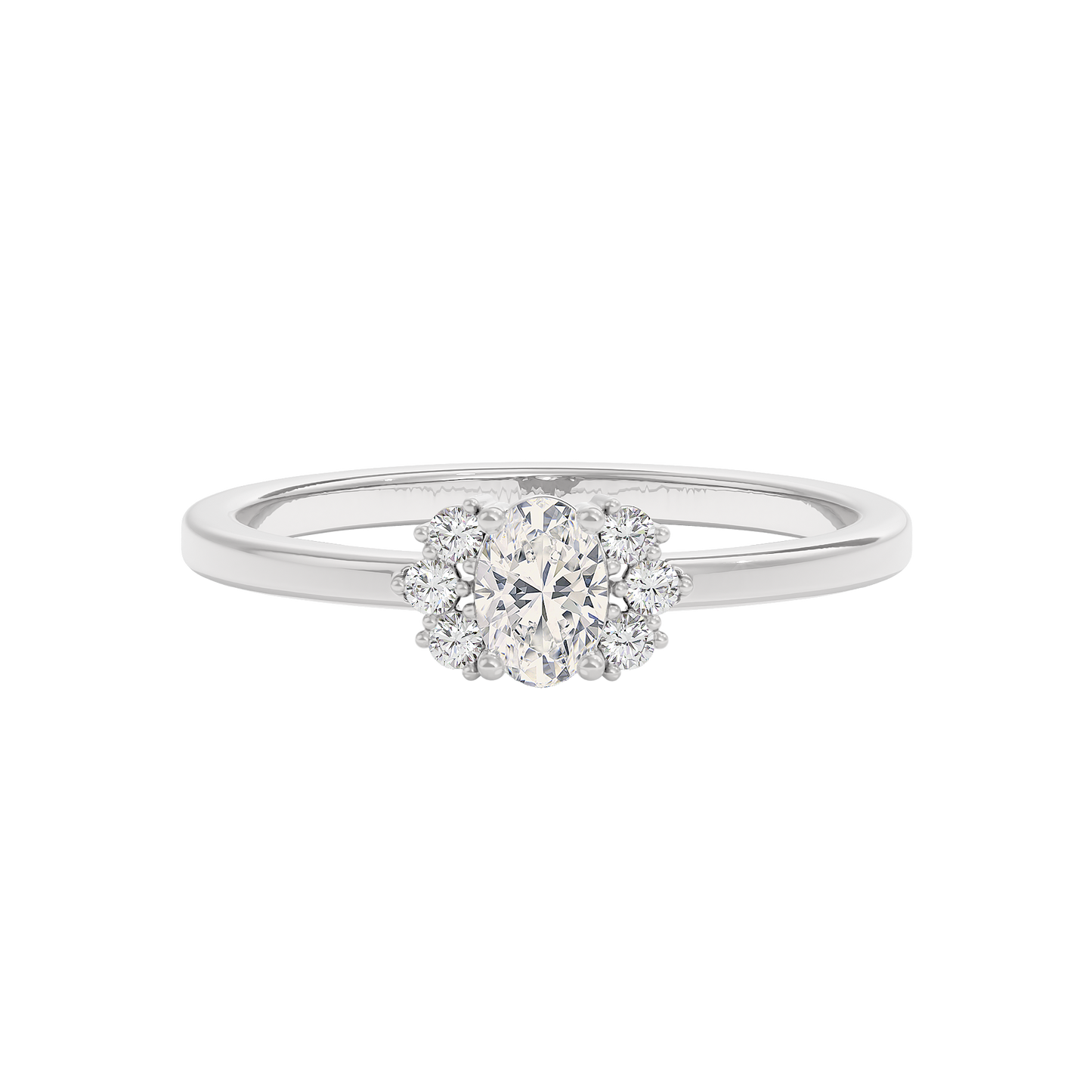 Rose Whisper Diamond Ring