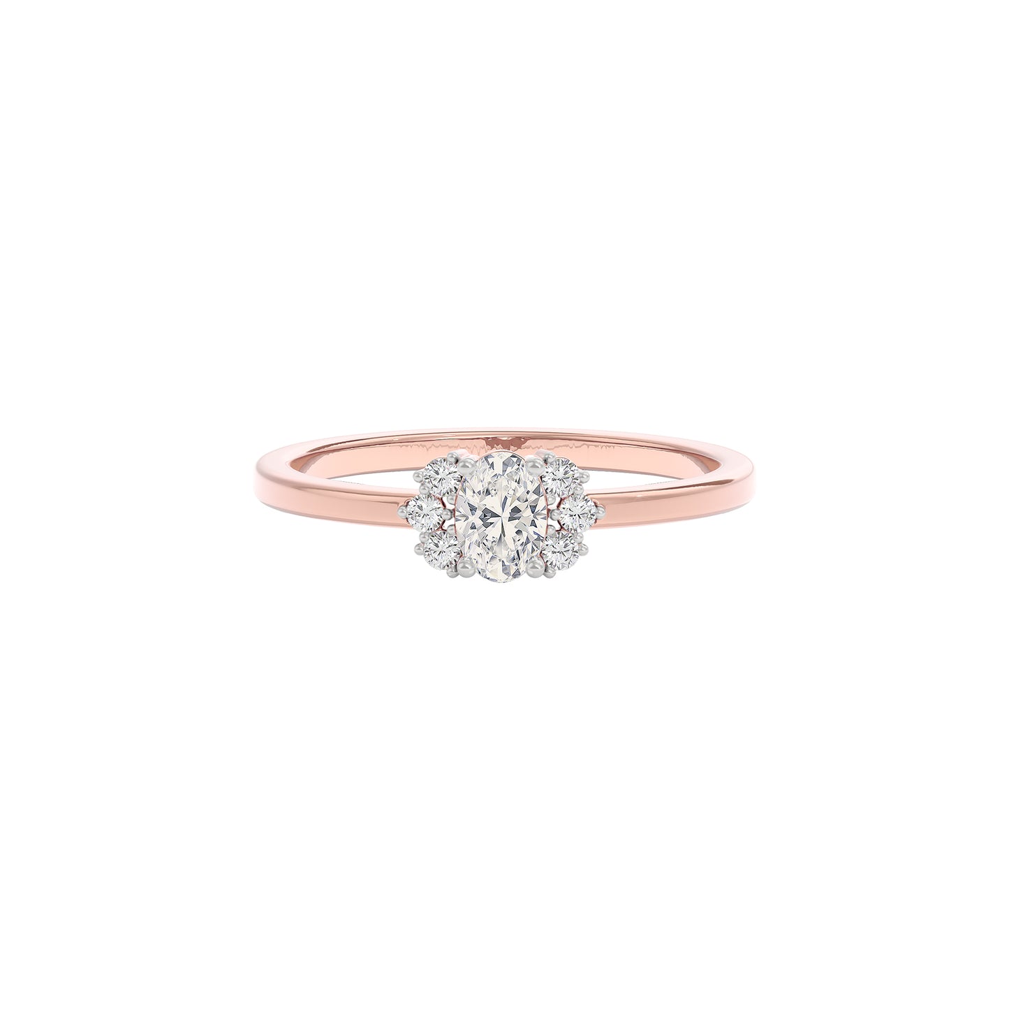 Rose Whisper Diamond Ring