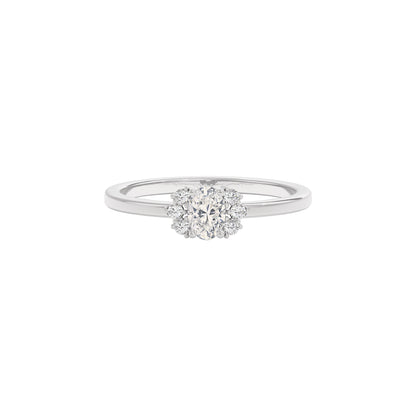 Rose Whisper Diamond Ring