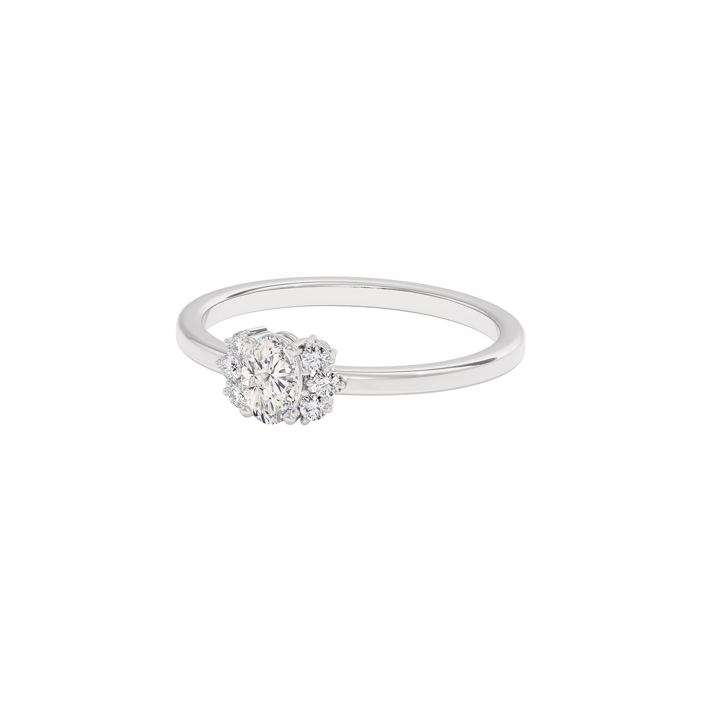 Rose Whisper Diamond Ring