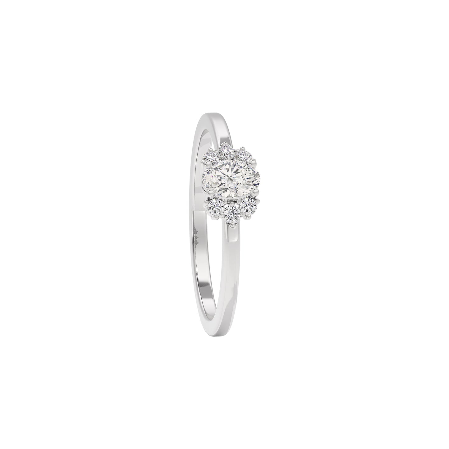 Rose Whisper Diamond Ring