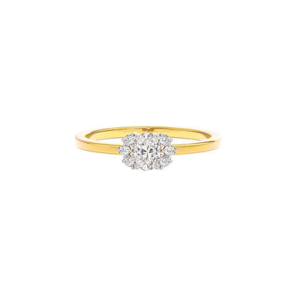Rose Whisper Diamond Ring