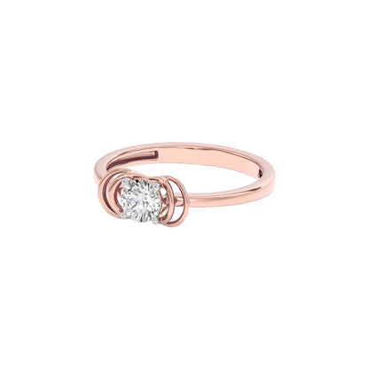 Radiant Orbit Diamond Ring