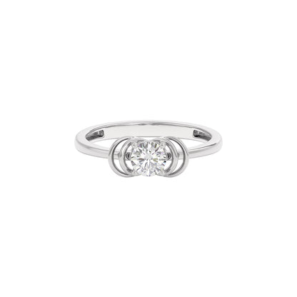 Radiant Orbit Diamond Ring