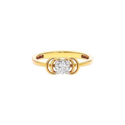 Radiant Orbit Diamond Ring