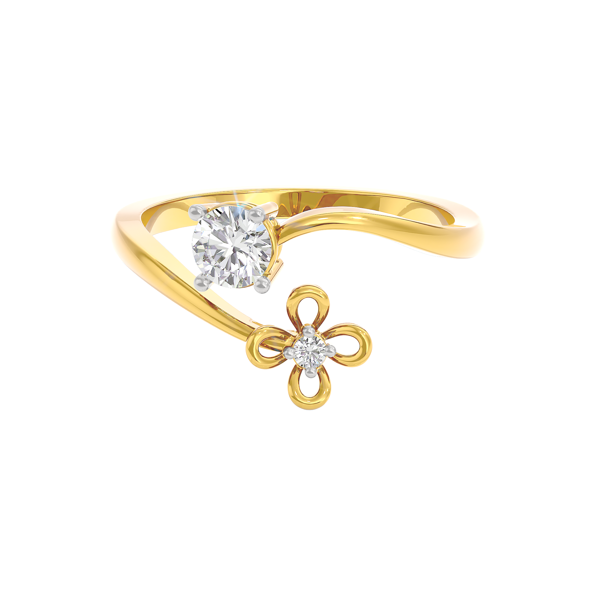 Flor Bonita Diamond Ring