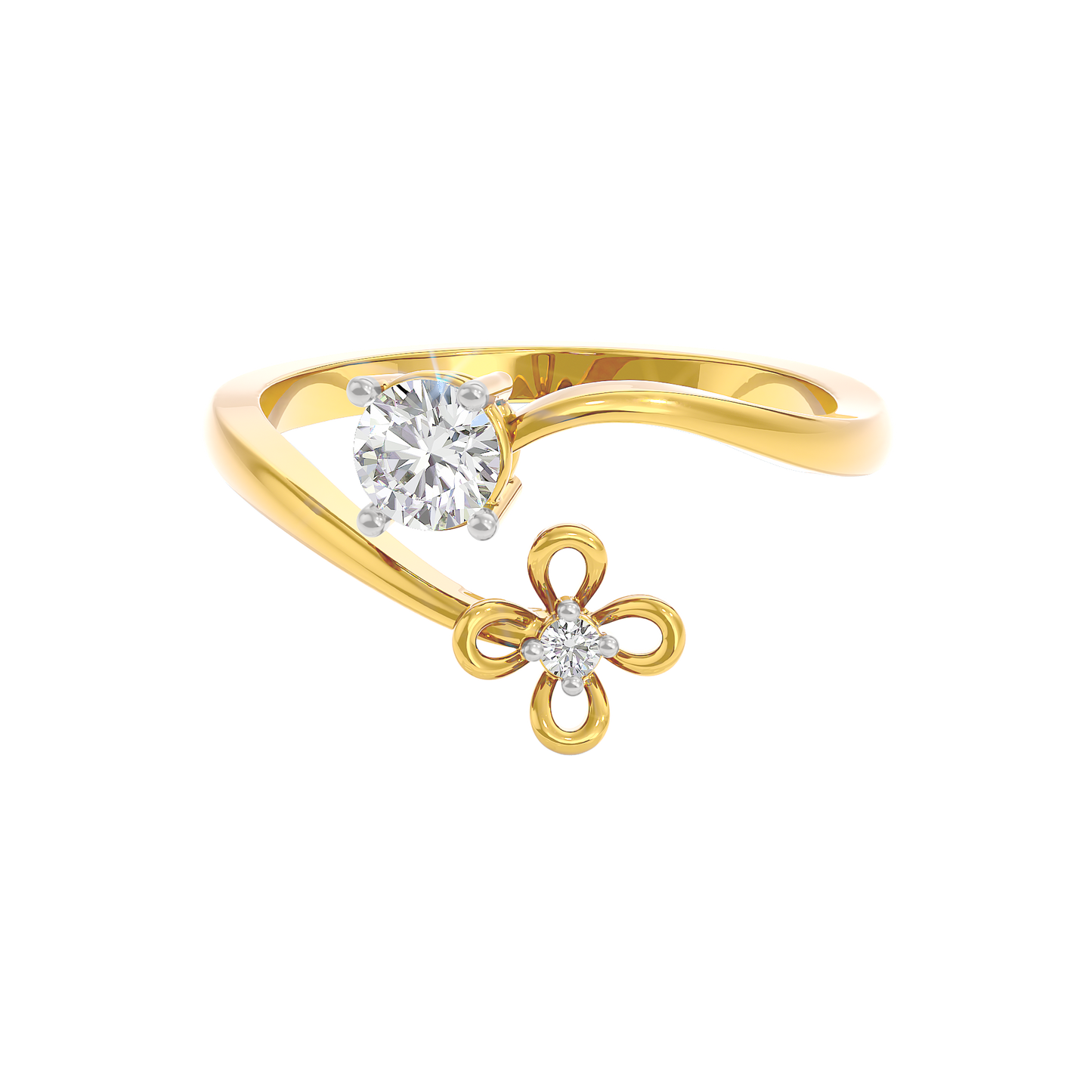 Flor Bonita Diamond Ring