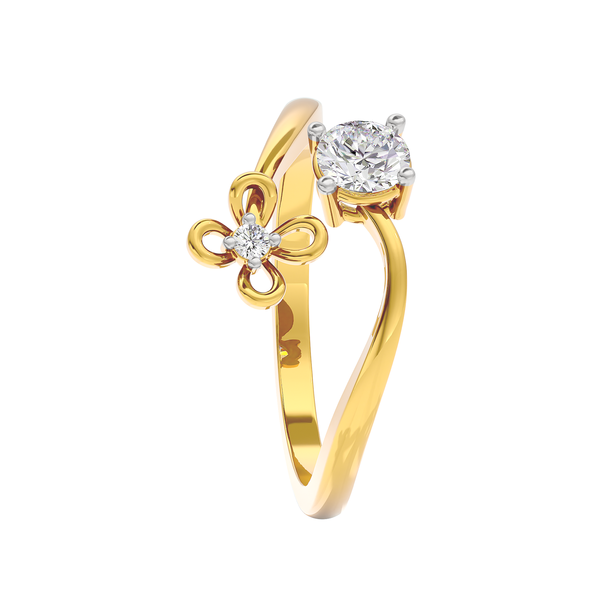 Flor Bonita Diamond Ring