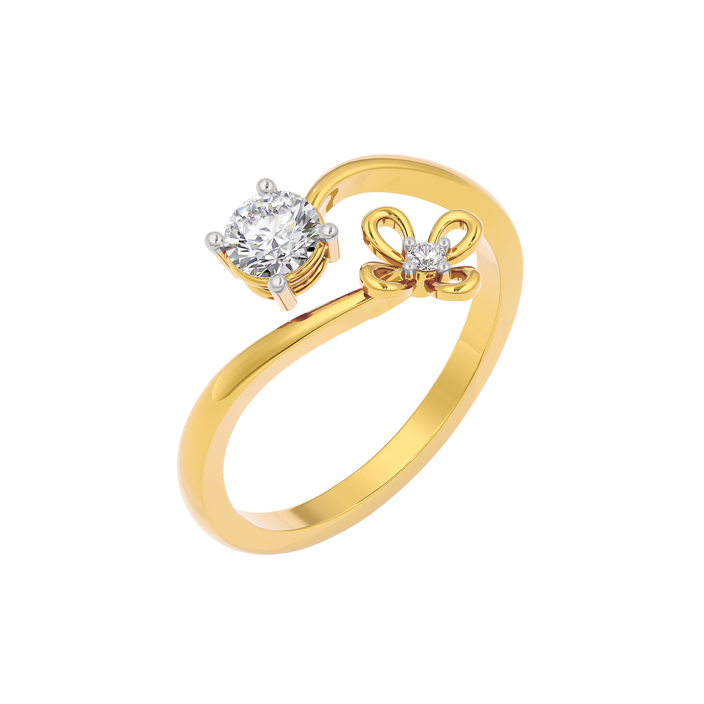 Flor Bonita Diamond Ring