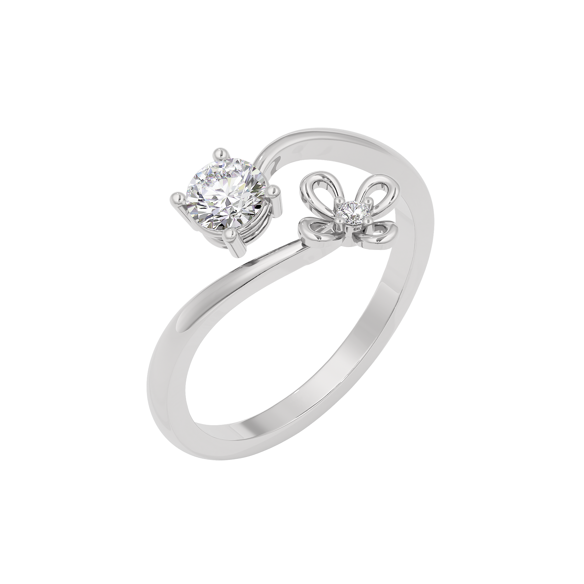 Flor Bonita Diamond Ring