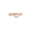 Pure Elegance Diamond Ring 18 KT / Rose Gold / 22
