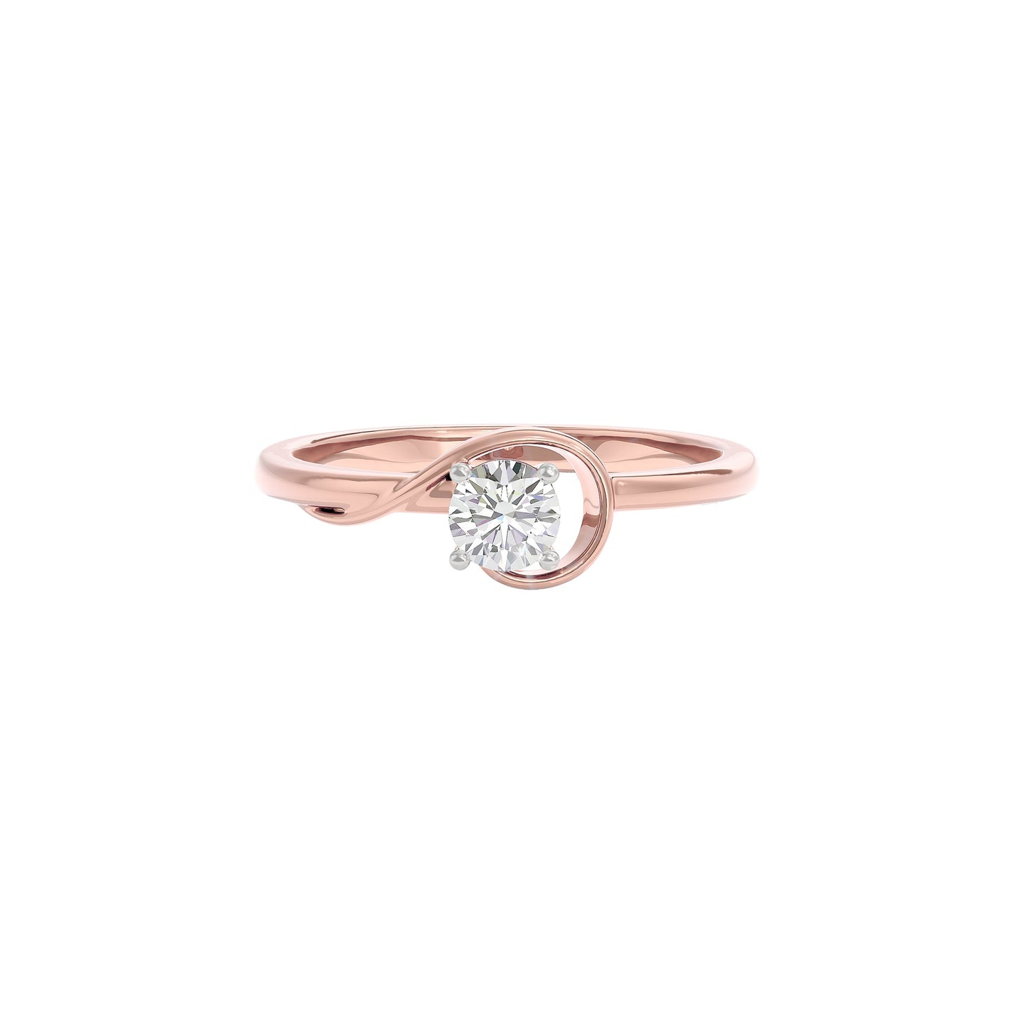 Pure Elegance Diamond Ring 18 KT / Rose Gold / 22