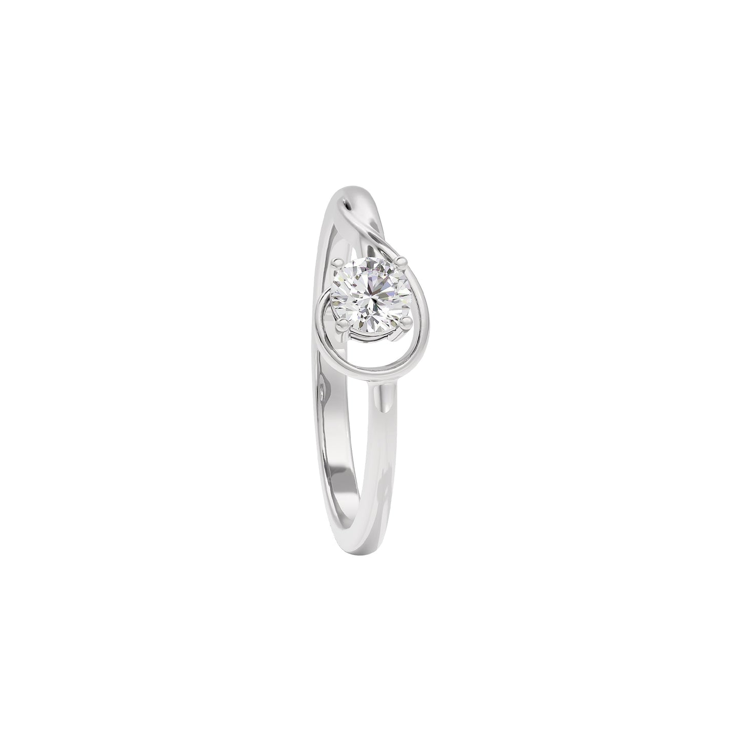 Pure Elegance Diamond Ring 18 KT / White Gold / 22