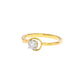 Pure Elegance Diamond Ring 18 KT / Yellow Gold / 22
