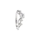 Enchanted Zena Diamond Ring 18 KT / White Gold / 22
