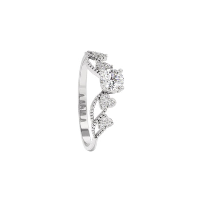 Enchanted Zena Diamond Ring 18 KT / White Gold / 22