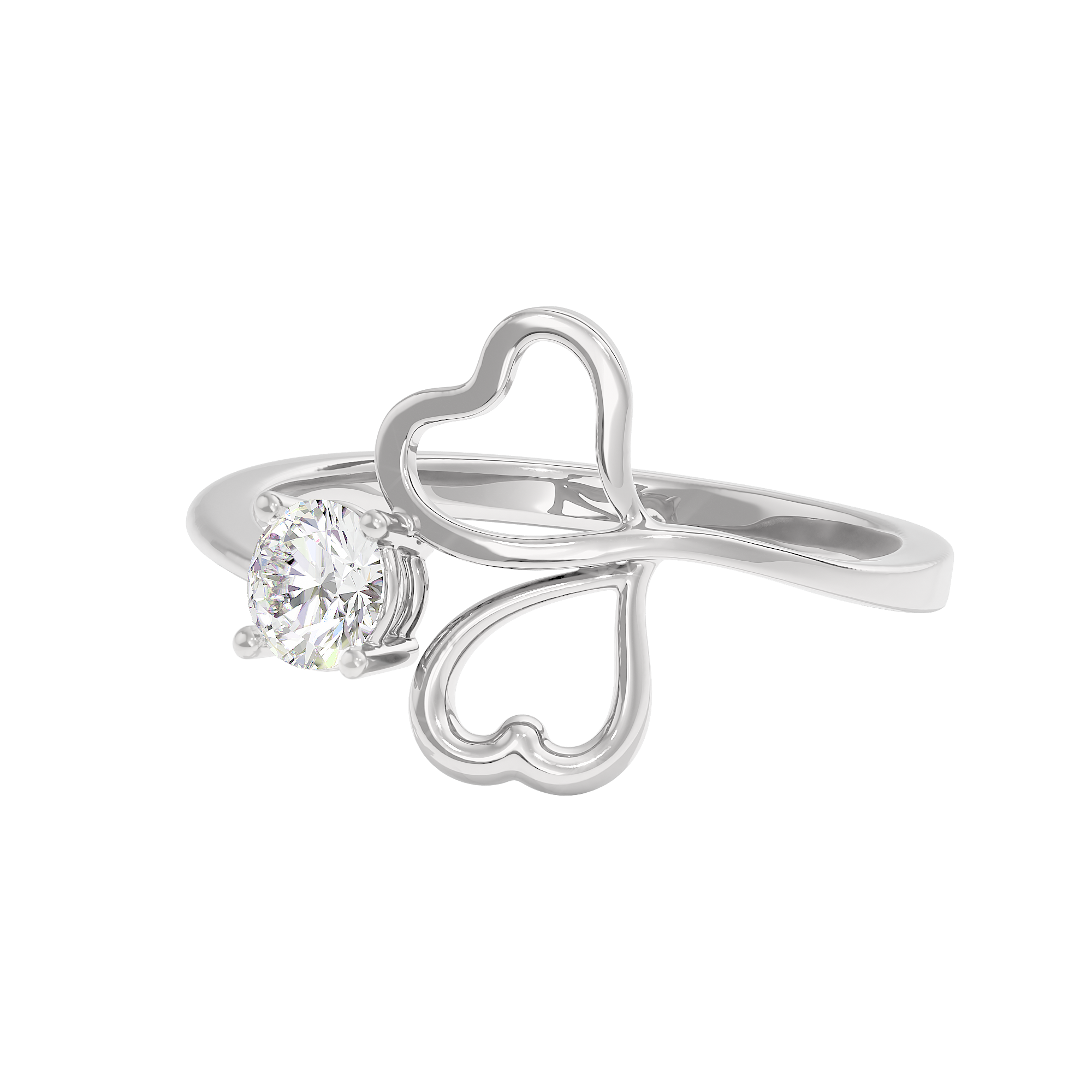 Aurora Whisper Diamond Ring