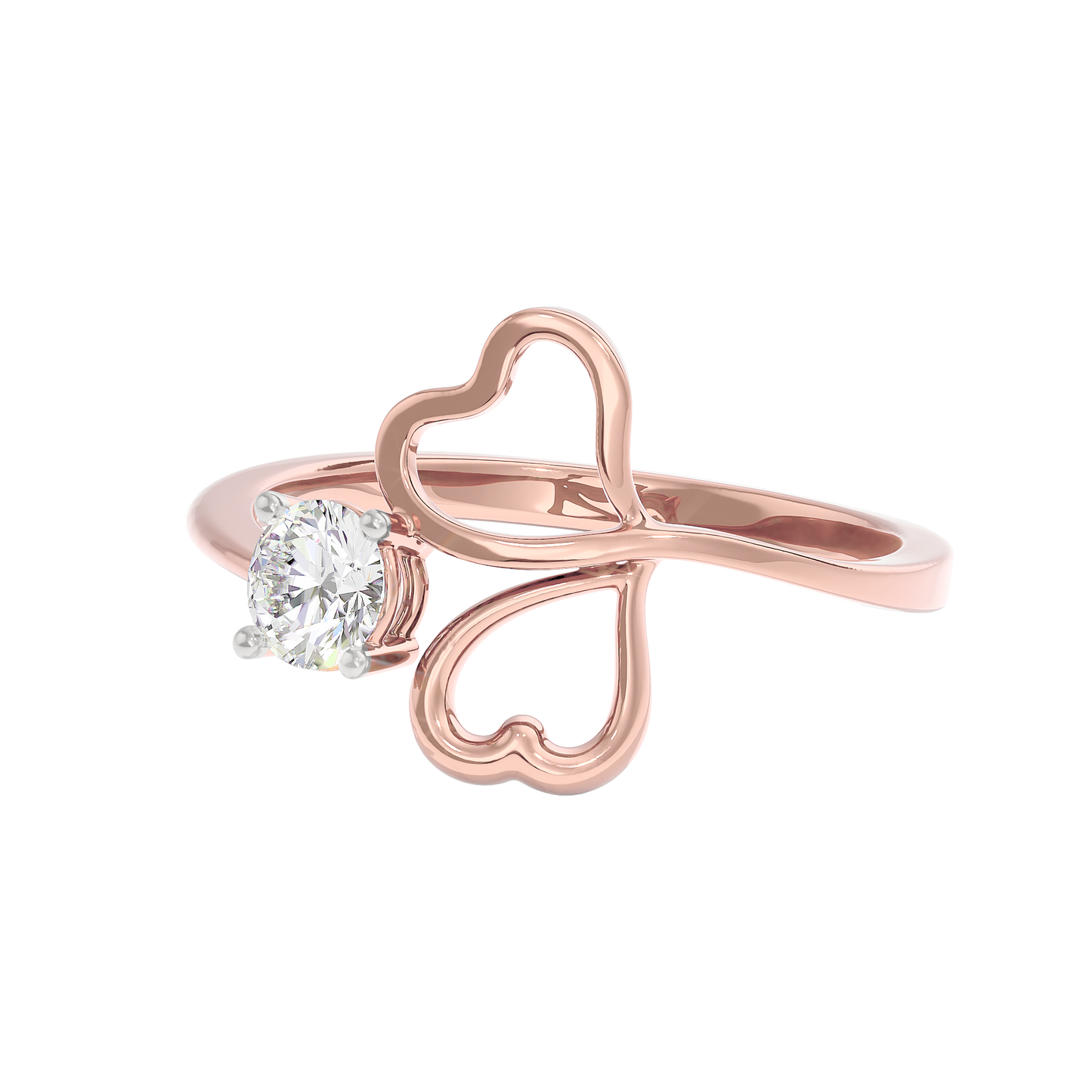 Aurora Whisper Diamond Ring