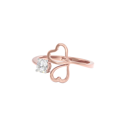 Aurora Whisper Diamond Ring 18 KT / Rose Gold / 22