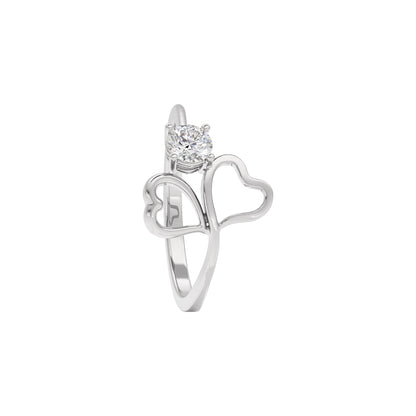 Aurora Whisper Diamond Ring 18 KT / White Gold / 22