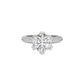 Celestial Spark Diamond Ring 18 KT / White Gold / 22