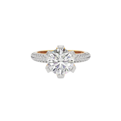 Celestial Spark Diamond Ring 18 KT / Yellow Gold / 22