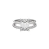 Astral Majesty Diamond Ring 18 KT / White Gold / 22