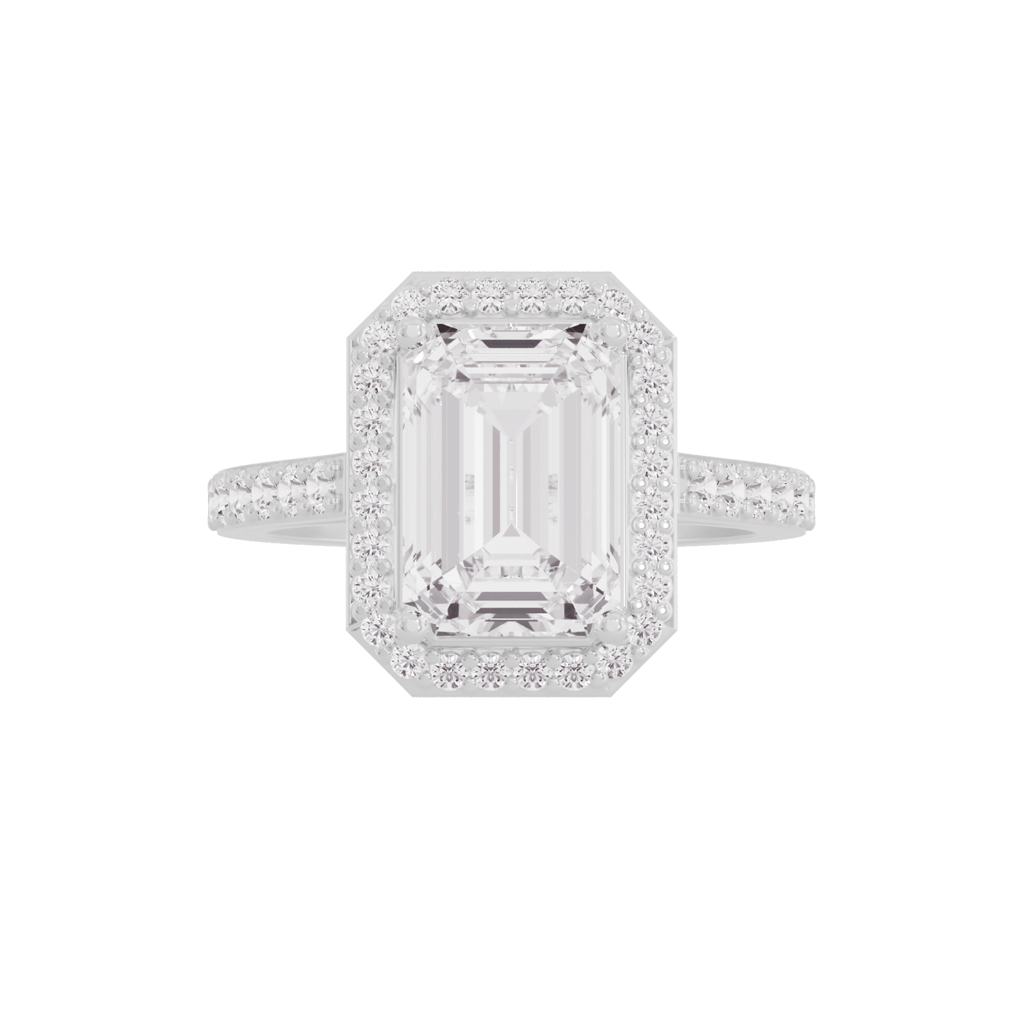 Radiant Realm Diamond Ring