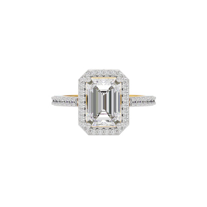 Radiant Realm Diamond Ring 18 KT / Yellow Gold / 7
