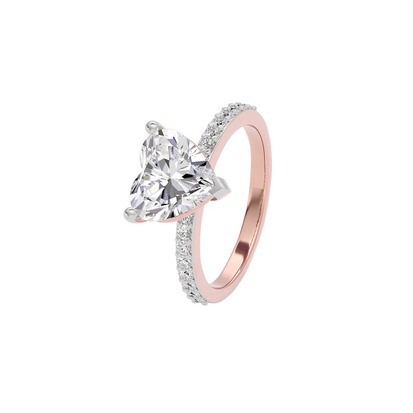 Luminous Lullaby Diamond Ring 18 KT / Rose Gold / 22