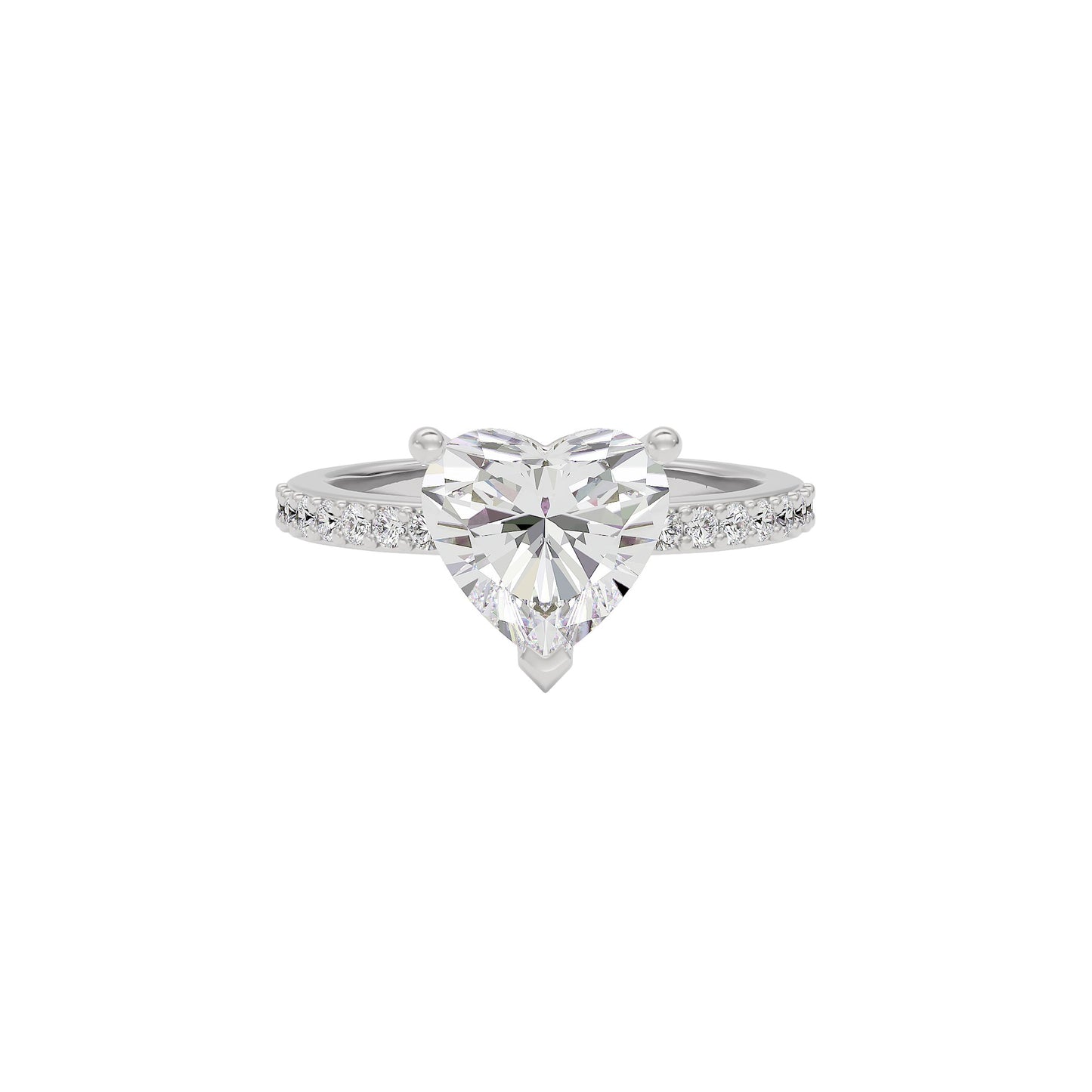 Luminous Lullaby Diamond Ring 18 KT / White Gold / 22