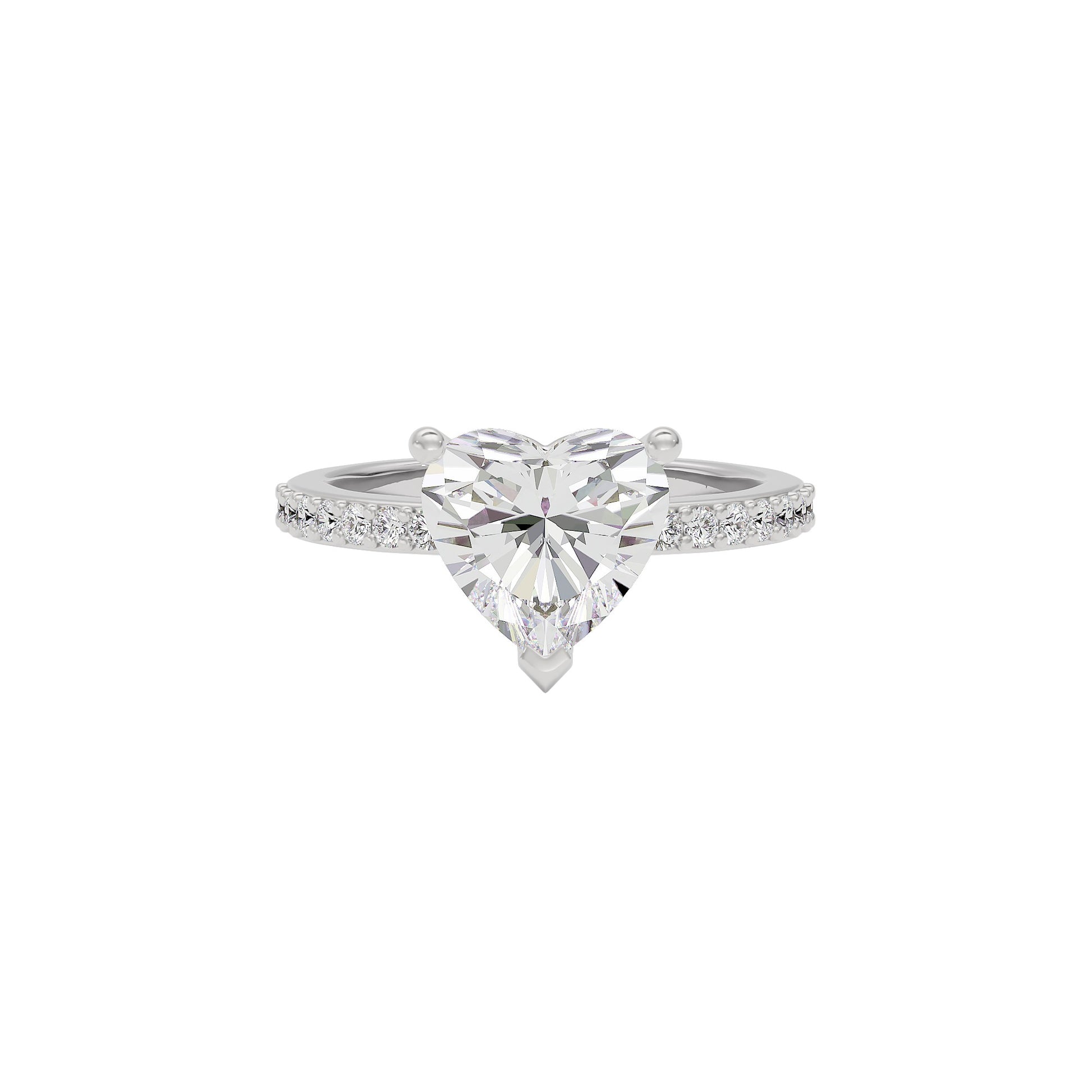 Luminous Lullaby Diamond Ring 18 KT / White Gold / 22