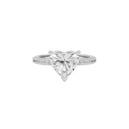 Luminous Lullaby Diamond Ring 18 KT / White Gold / 22